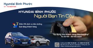Chương trình Tri Ân dành cho Khách Hàng Thân Thiết của Hyundai Bình Phước