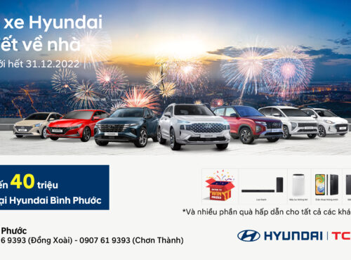 Sắm xe Hyundai - Lái Tết về nhà